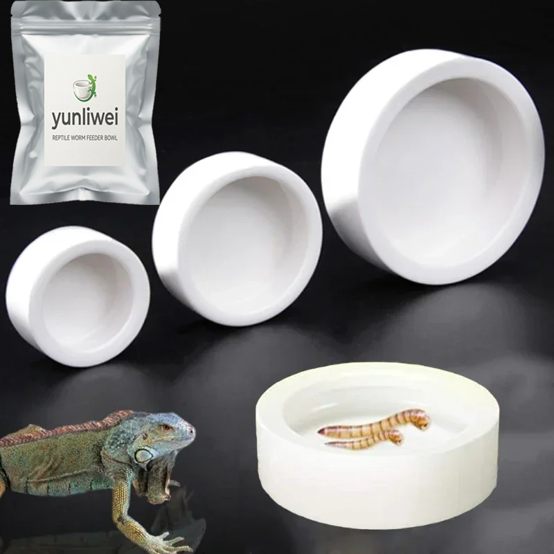 Reptile Food Bowl Anti-Escape  - Water Dish Reptile 评论和价格
