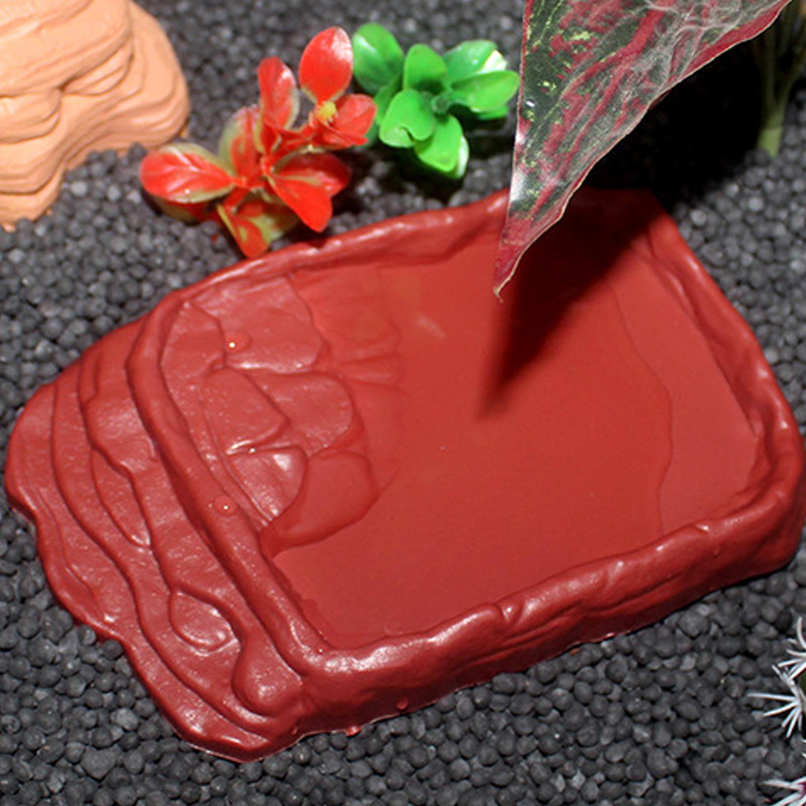Anti-Slip Ladders Reptile Bowl - Water Dish Reptile 评论和价格